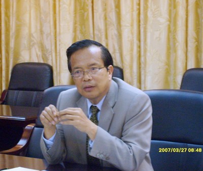 GS.TS. Patric Đoàn - đại diện Đại học Northcentral tại thành phố Hồ Chí Minh