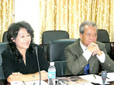 Representing Potential US Partners  Ms. Nguyen Nam Tran - Mr Nguyen Dinh Hung